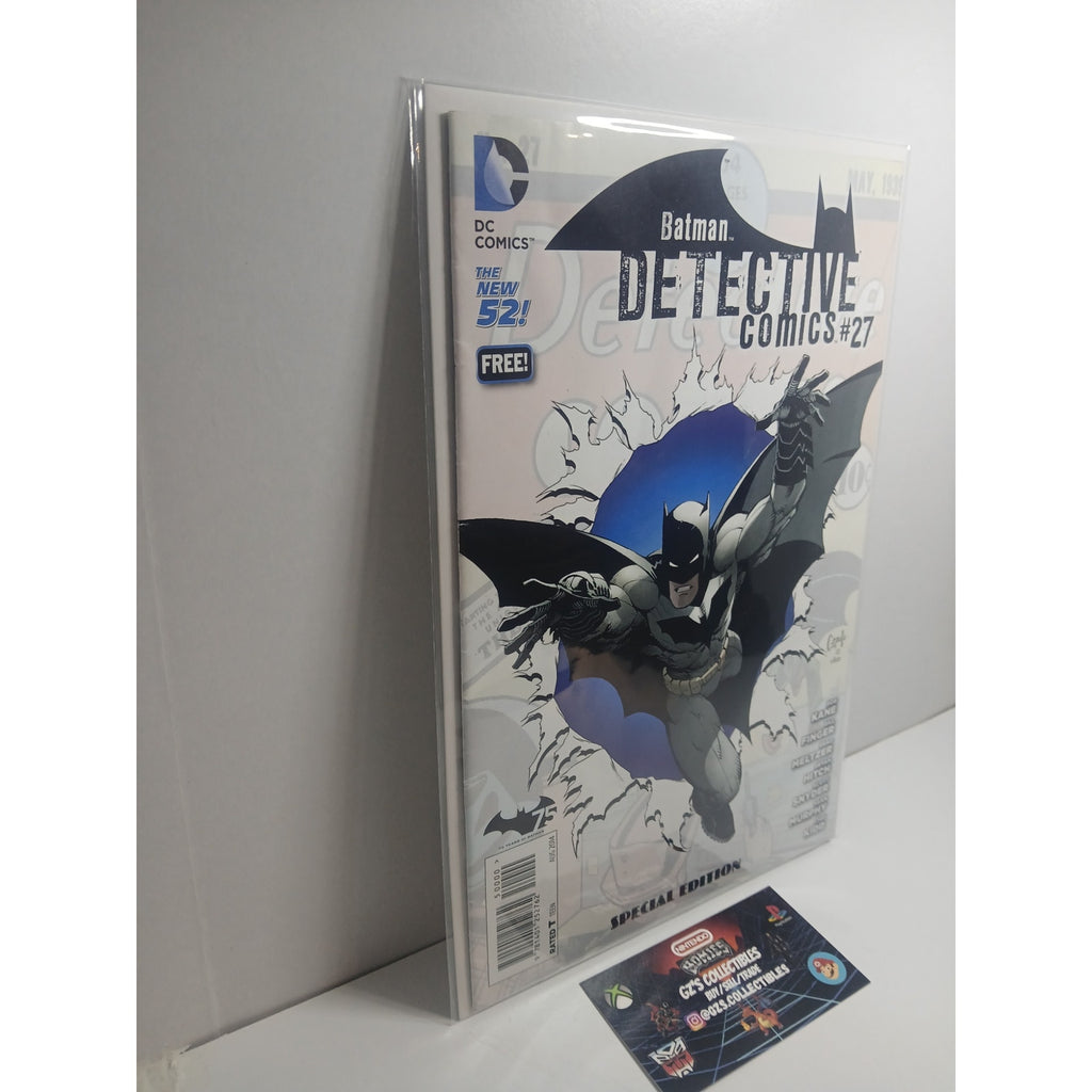 BATMAN DETECTIVE COMICS #27 SPECIAL EDITION DC COMICS NEW BAG/BOARD