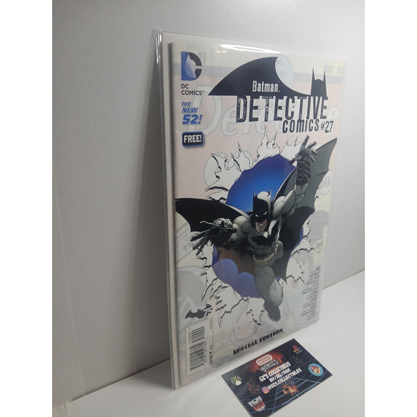 BATMAN DETECTIVE COMICS #27 SPECIAL EDITION DC COMICS NEW BAG/BOARD