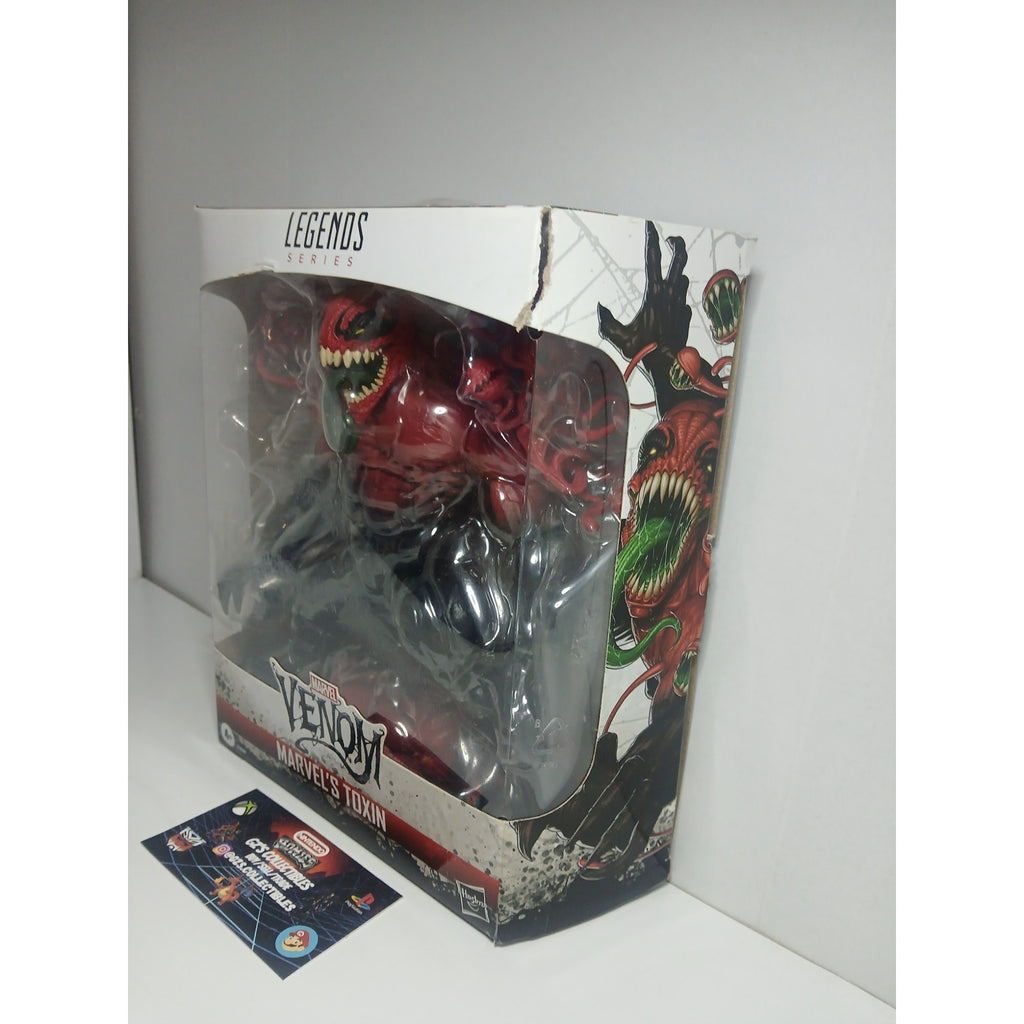 MARVELS VENOM TOXIN HASBRO ACTION FIGURE MARVEL LEGENDS MINT IN BOX (OPEN)
