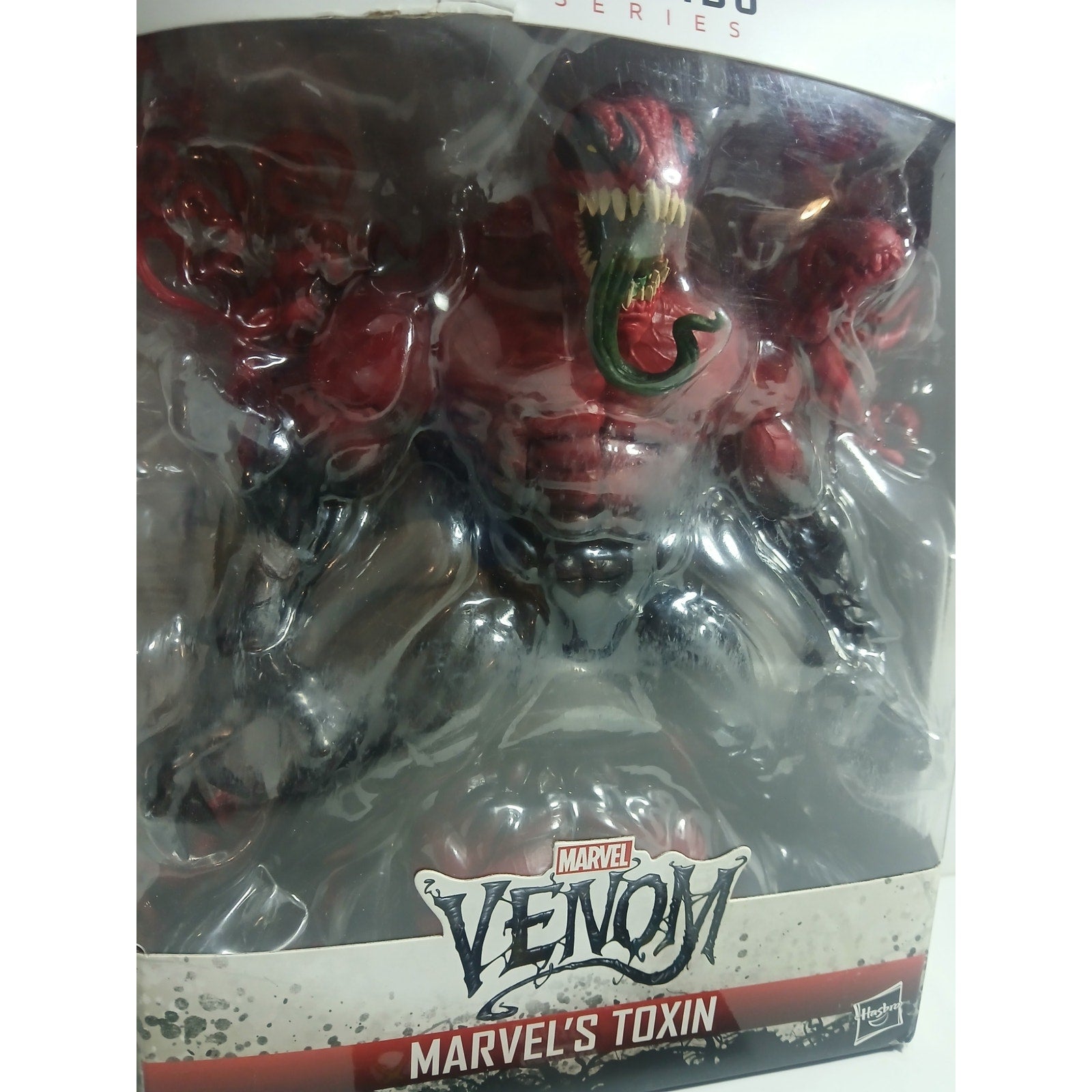 MARVELS VENOM TOXIN HASBRO ACTION FIGURE MARVEL LEGENDS MINT IN BOX (OPEN)