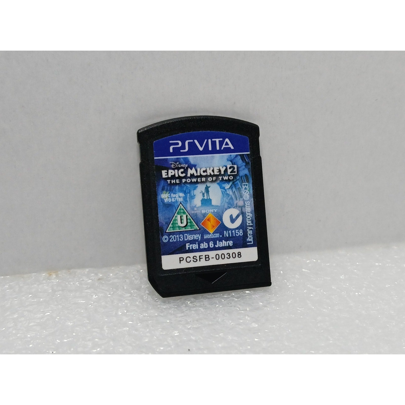 DISNEY EPIC MICKEY 2 THE POWER OF TWO SONY PS VITA GAME TESTED WORKING