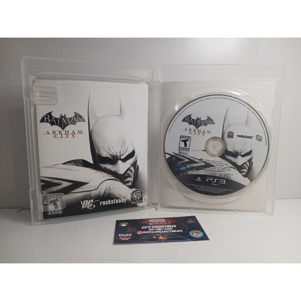 ✅ SONY PS3 BATMAN ARKHAM CITY BLACK LABEL CIB TESTED WORKING