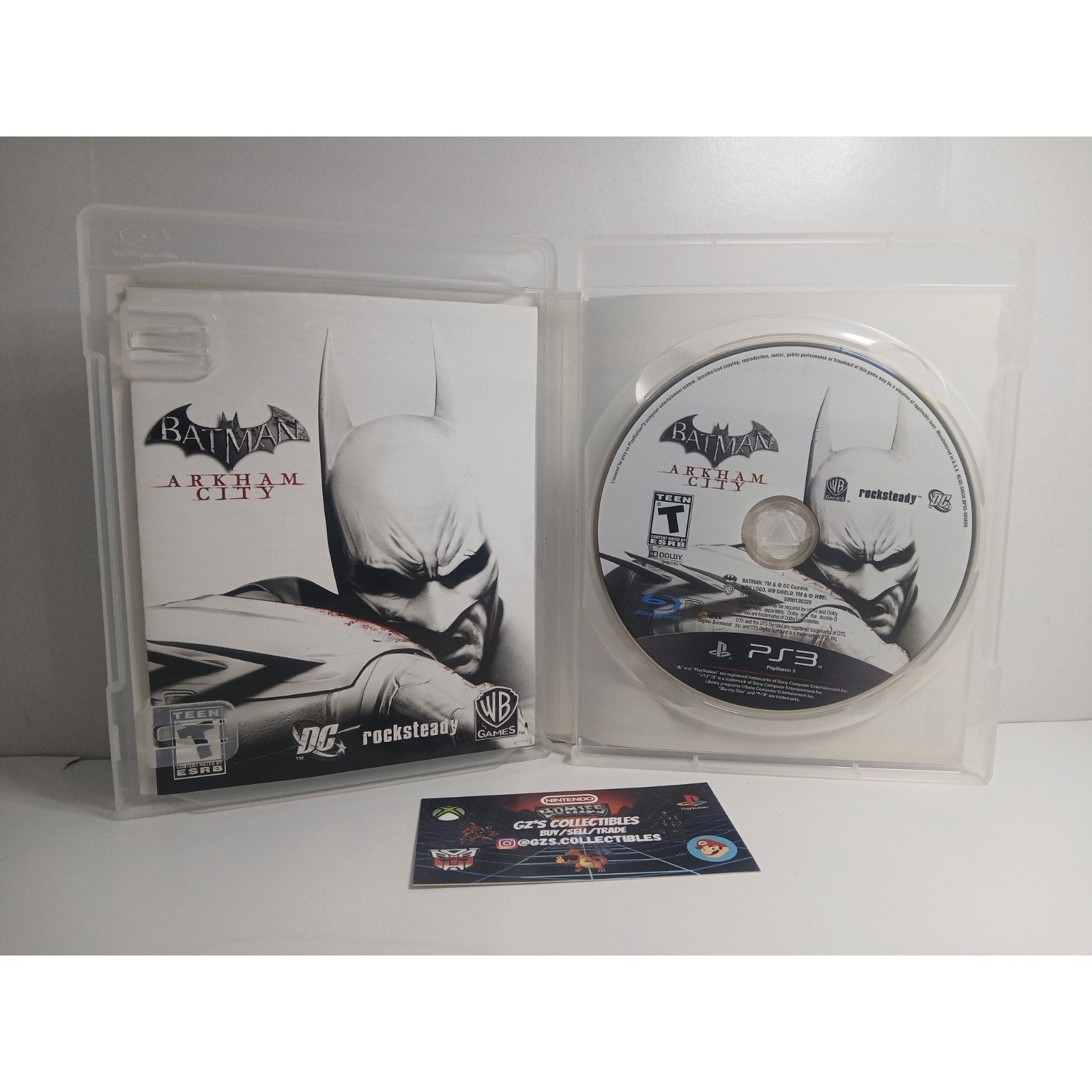 ✅ SONY PS3 BATMAN ARKHAM CITY BLACK LABEL CIB TESTED WORKING