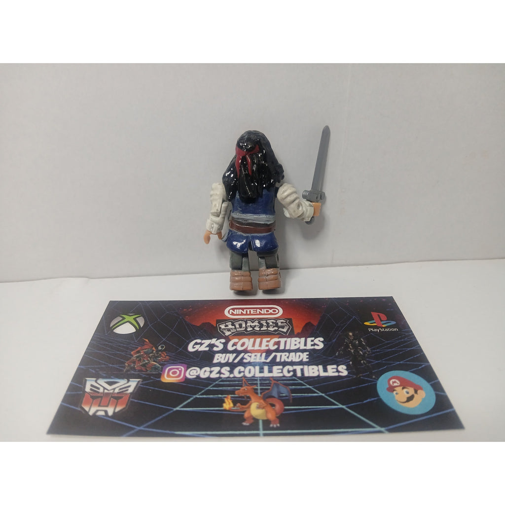 CAPTAIN JACK SPARROW TRIBE MEGABLOKS MEGACONSTRUX FIGURE