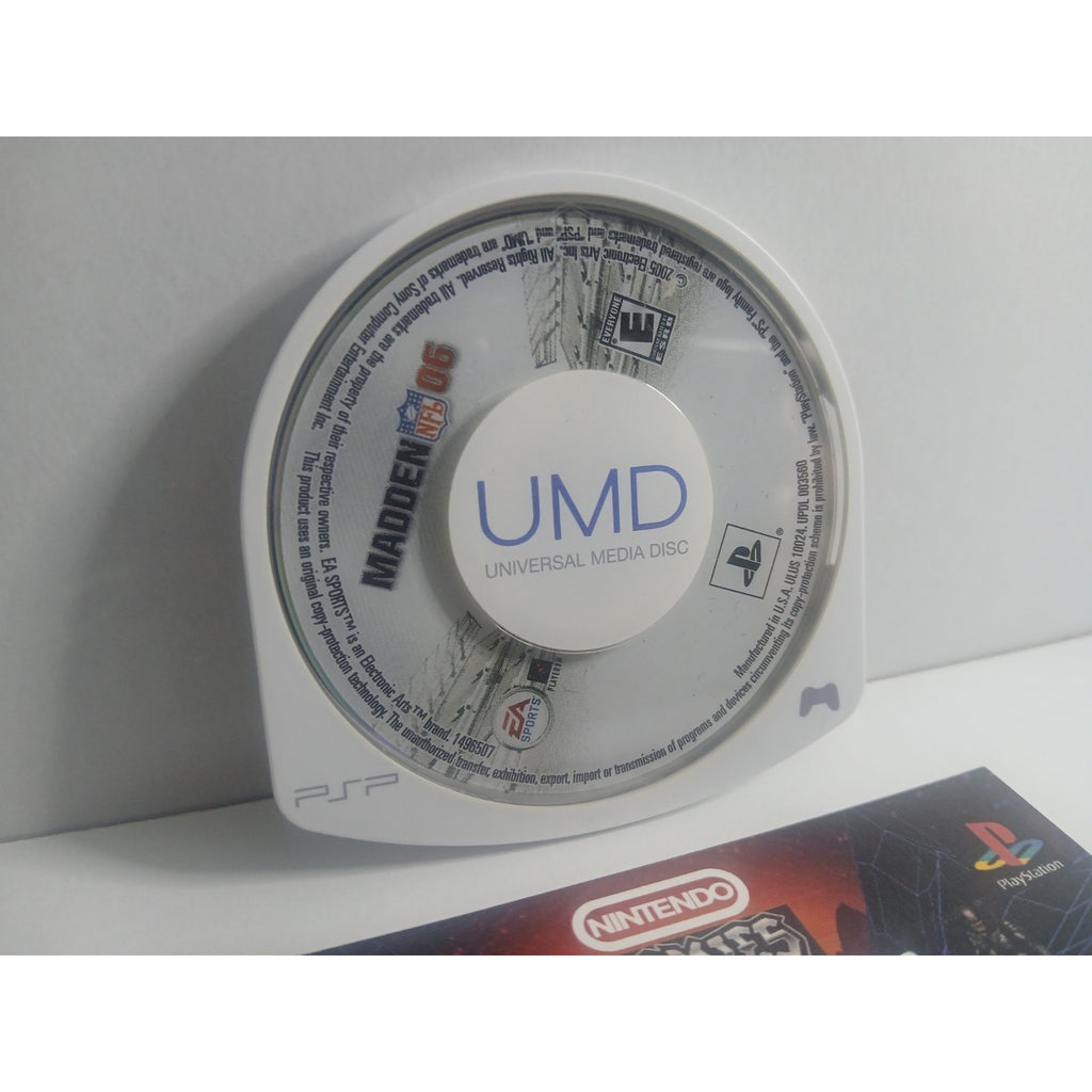 ✅ SONY PSP NFL MADDEL 06 UMD GAME DISC TESTED WORKING